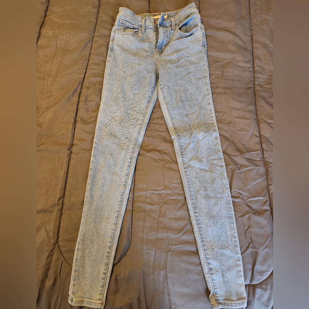 Levi's 25in High Rise Super Skinny Jeans